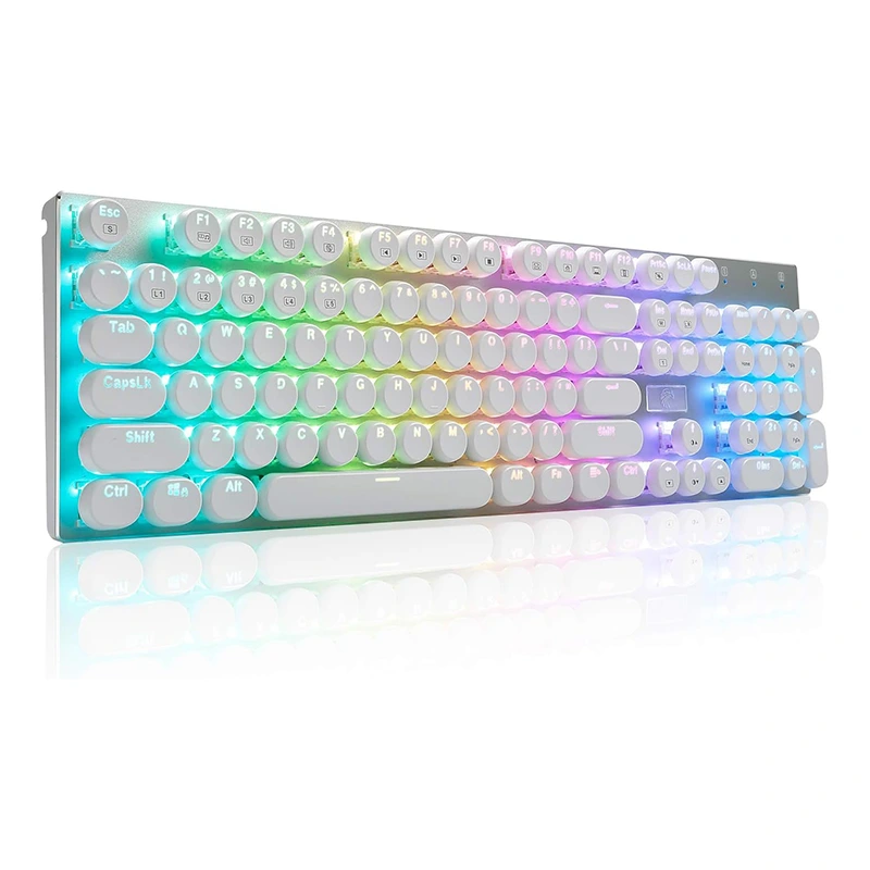 104 Ki uaea lomitusi Mechanical RGB Keyboard