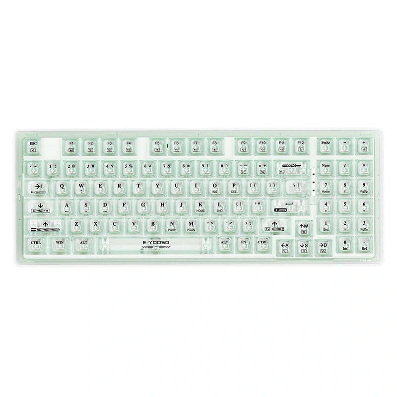 Aisea e Filifilia ai le 94 Keys Mechanical Gaming Keyboard uaea mo Ta'aloga Sa'o ma le Fa'atosina?
