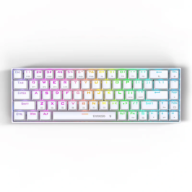 68 Ki RGB uaealesi BT 2.4GHz Mechanical Gaming keyboard