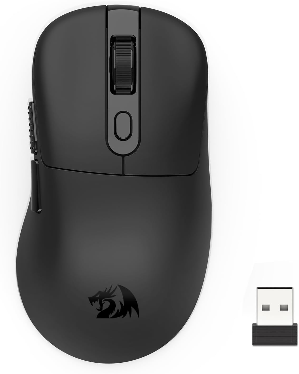 Black m818 Wireless 24,000 DPI, Tupu-Modes 2.4G GAMING MUAMUA