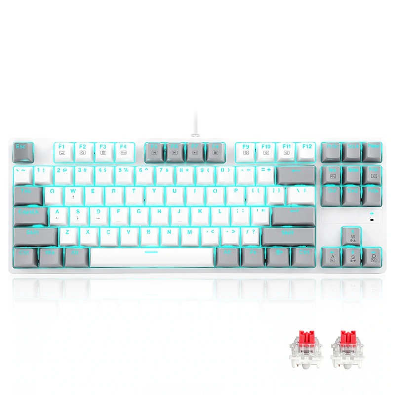 LED 87 Ki Uea Mechanical Gaming Keyboard
