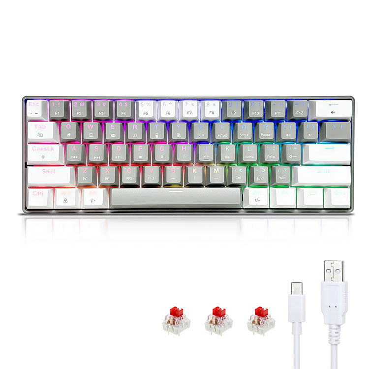 feaveai 60% RGB Mechanical Gaming Keyboard