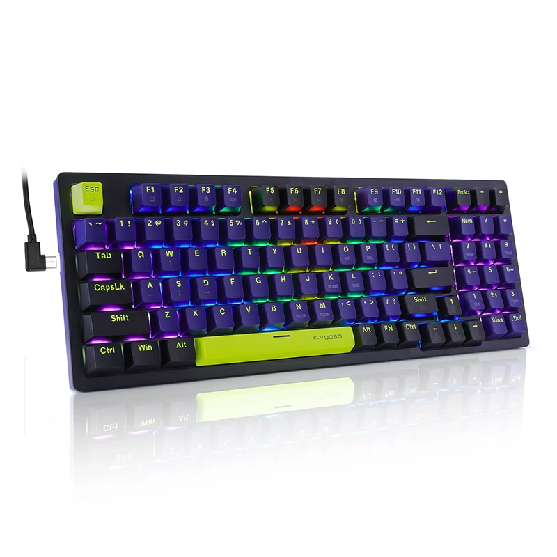 Uaea 94 Ki Rainbow Mechanical Gaming Keyboard