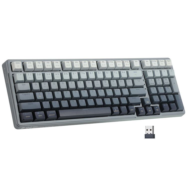 Uaealesi Bluetooth 2.4G 94 ki Keyboard Mechanical